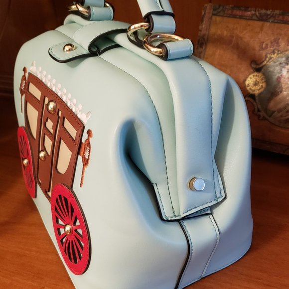 Amazing Carriage-Applique Shoulder/Hand Bag - Picture 3 of 12